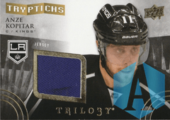 2014-15 Upper Deck Trilogy Tryptichs #T-LAK2 Anze Kopitar Jersey 336/400